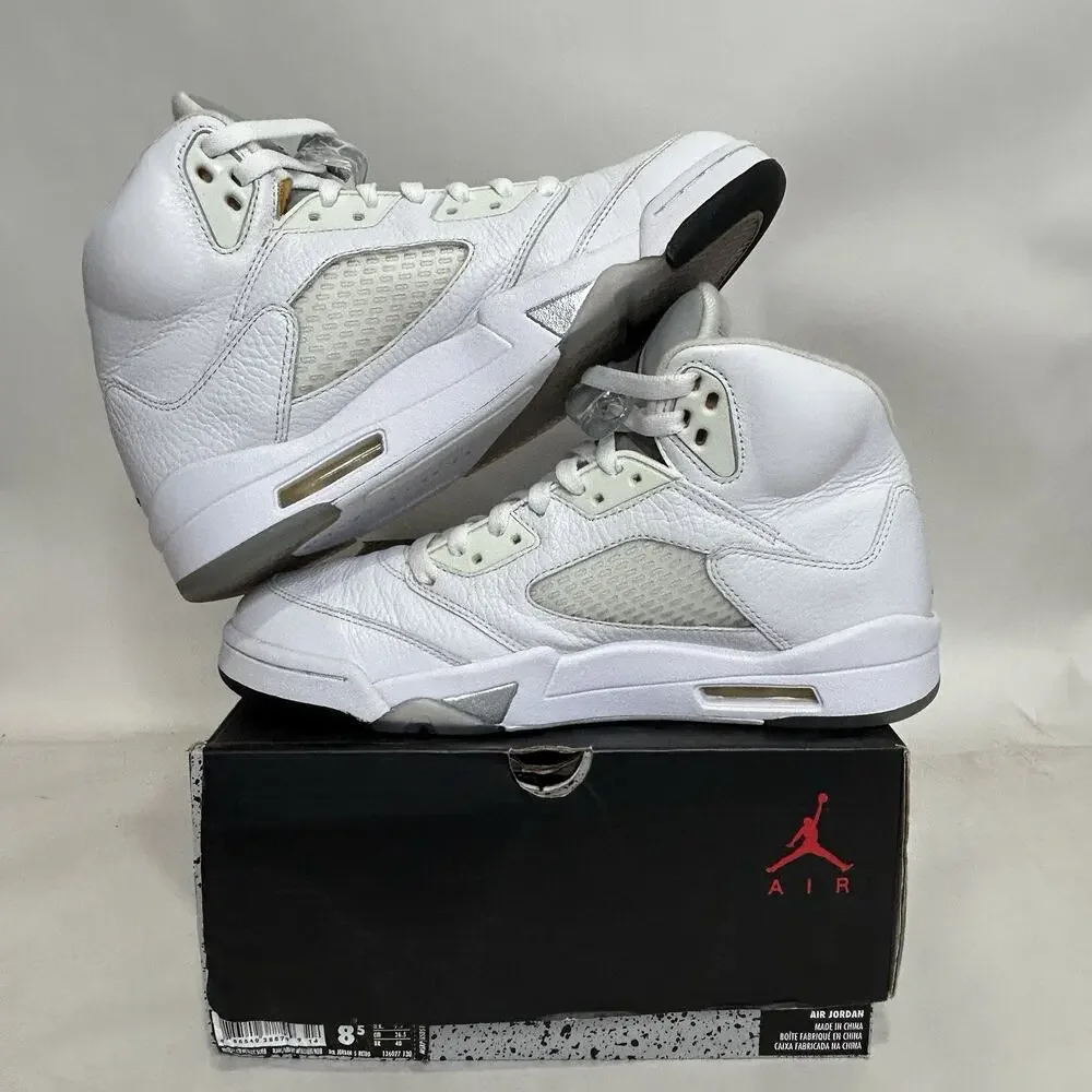 Nike Air Jordan 5 Retro OG “White Metallic”